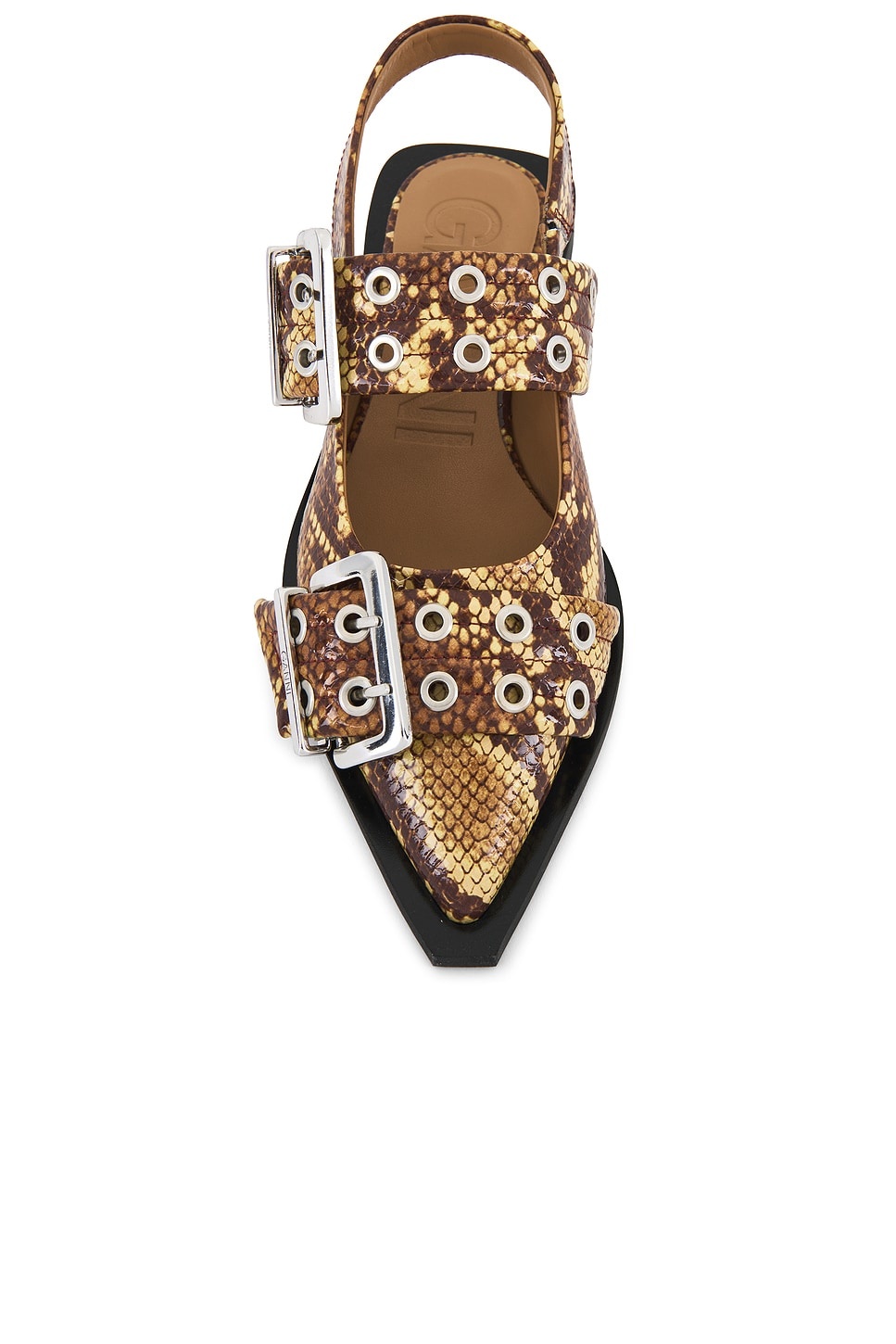 Feminine Buckle Ballerina - 4