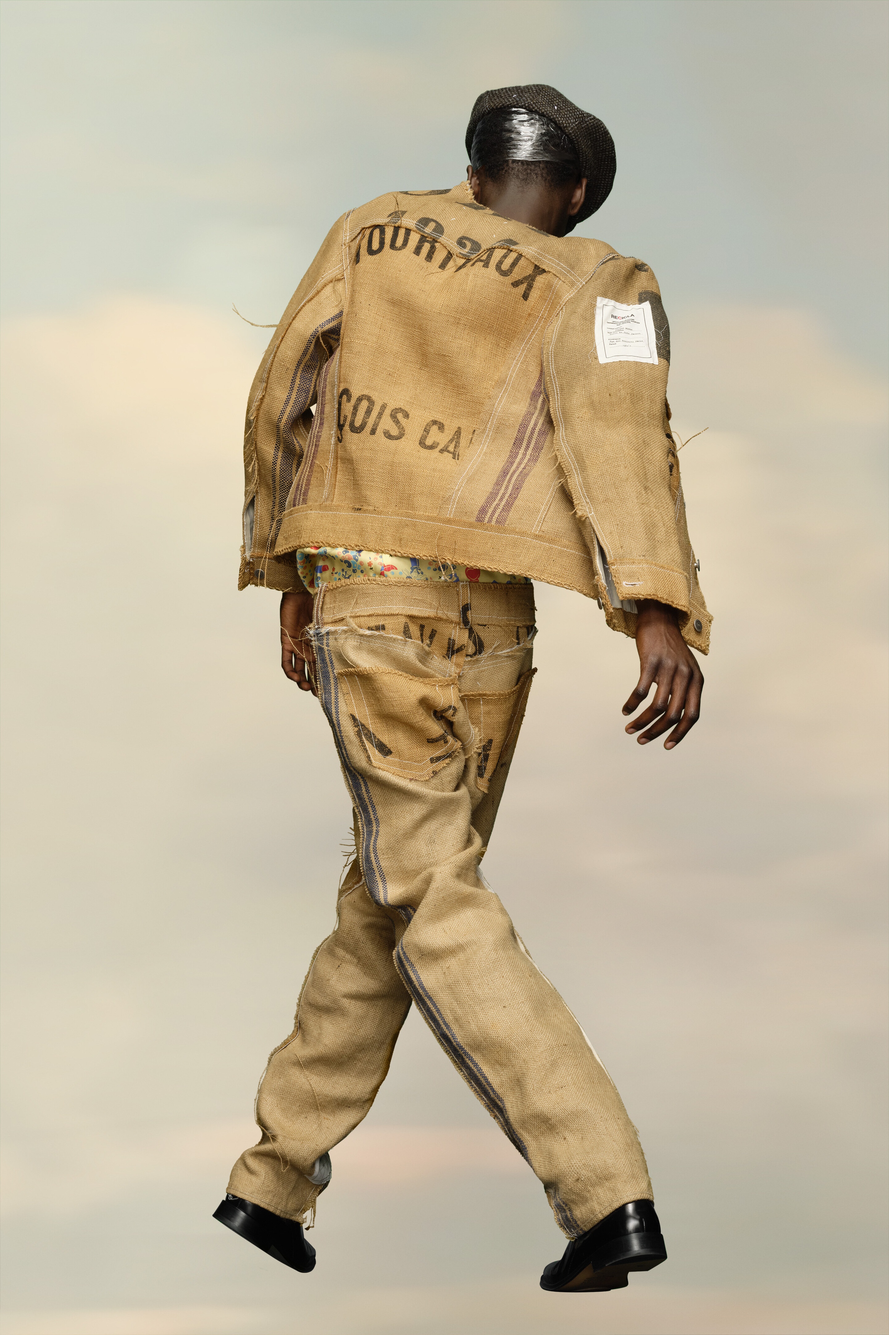 Recicla hessian jacket - 4