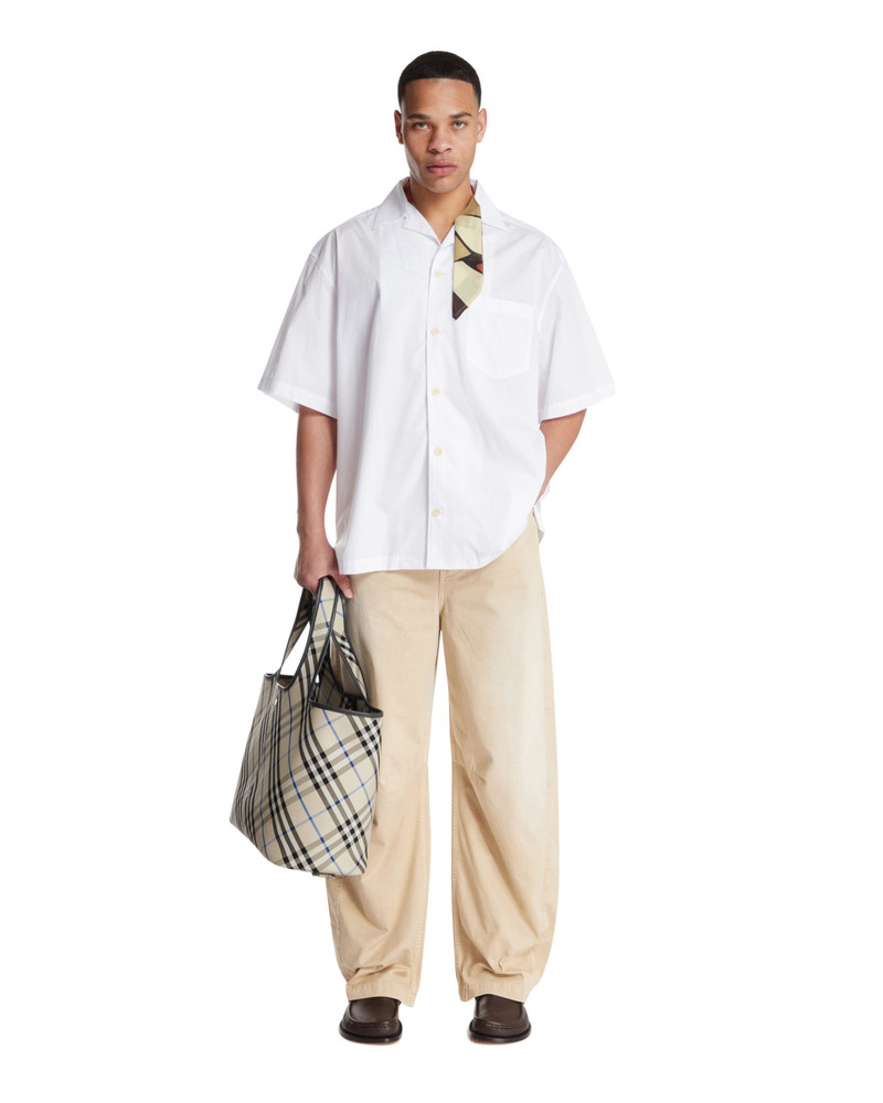 Kolor White 25SCM-B06114-A Shirt outlook