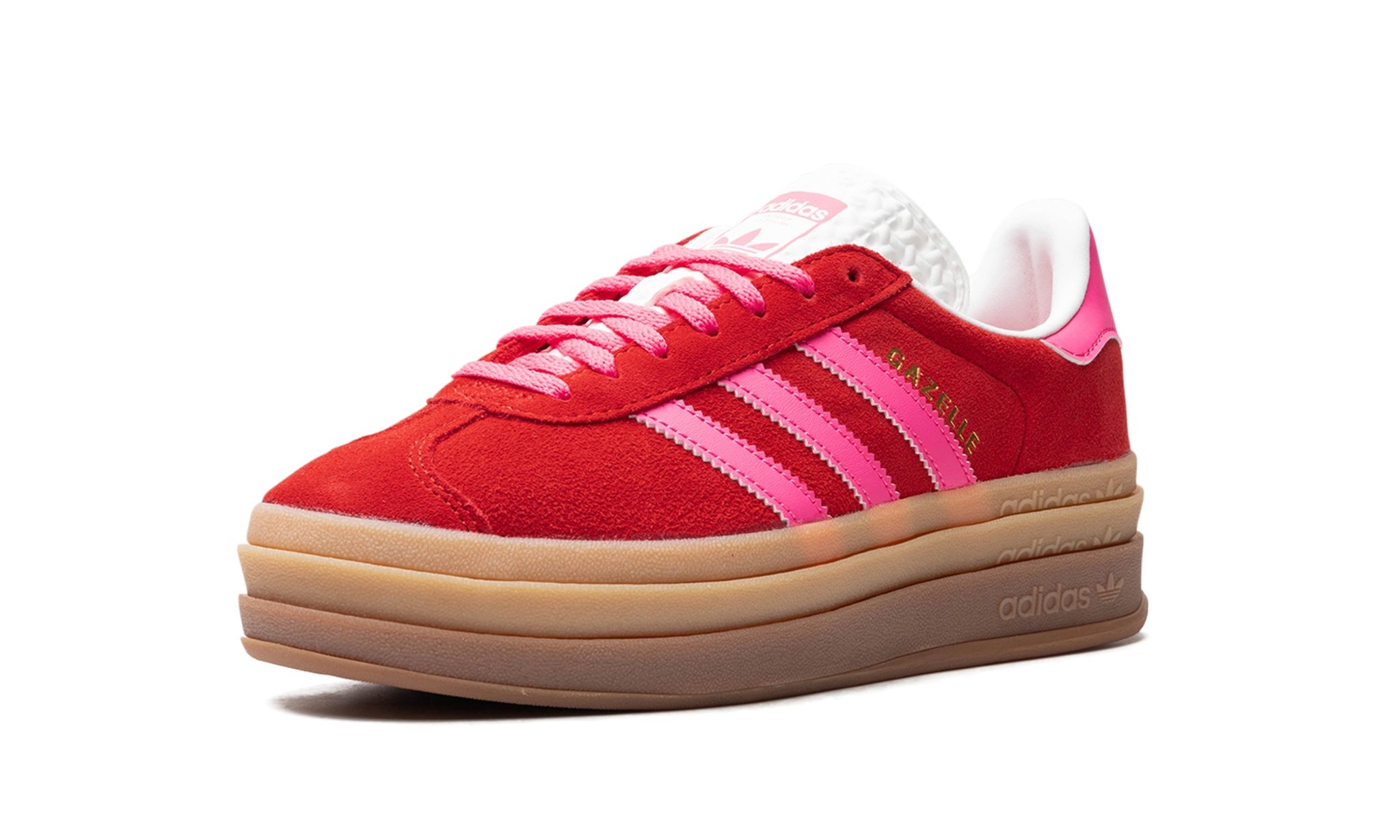 Gazelle Bold WMNS "Collegiate Red Lucid Pink" - 4
