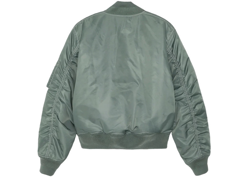 Stüssy Stussy Built Reversible Bomber Jacket Green outlook