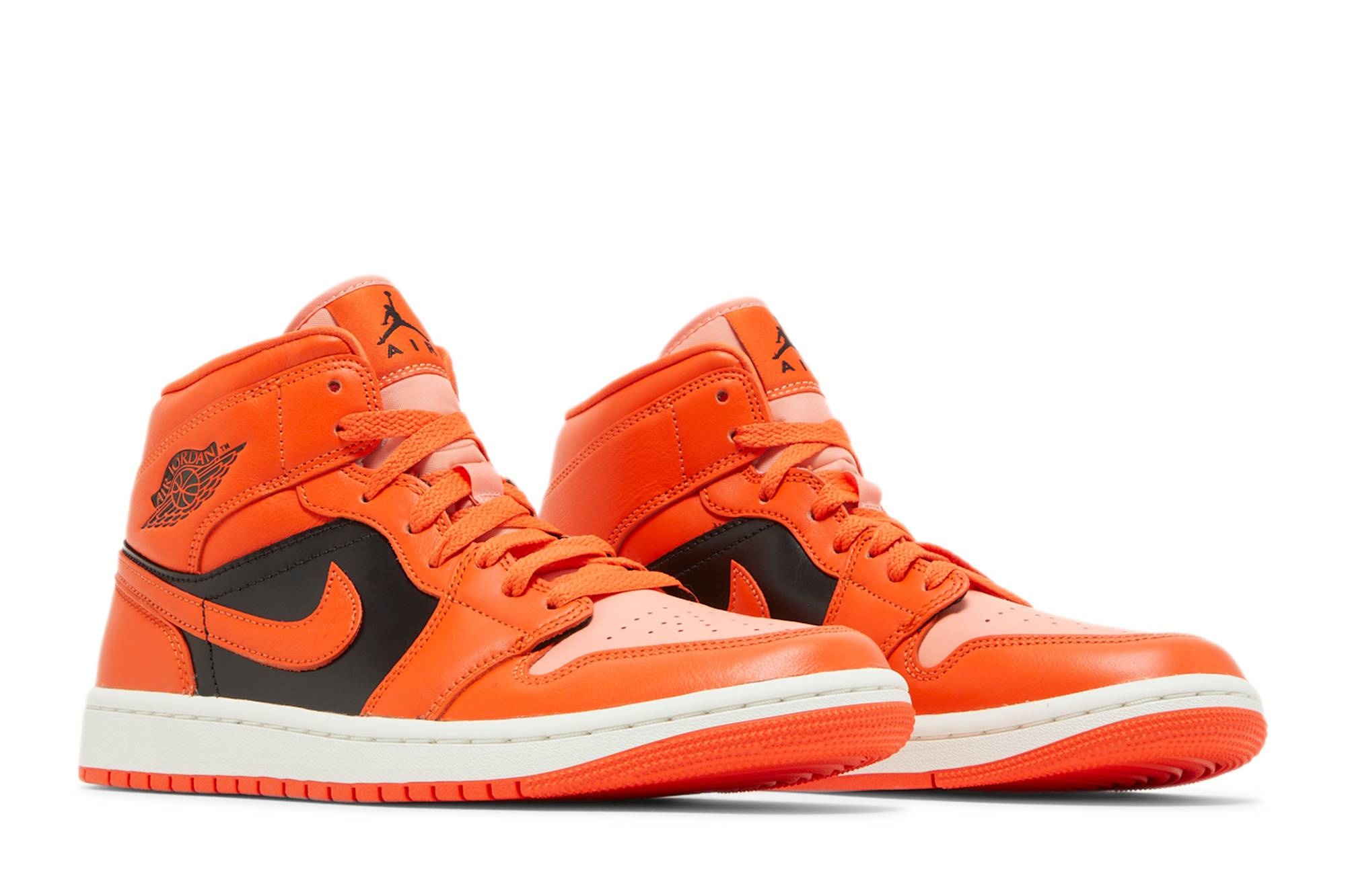 Wmns Air Jordan 1 Mid SE 'Rush Orange' - 8
