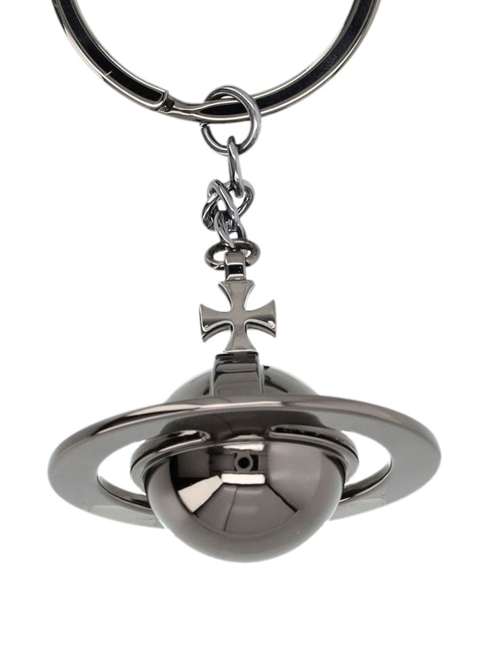 3D Orb Gunmetal keyring - 2