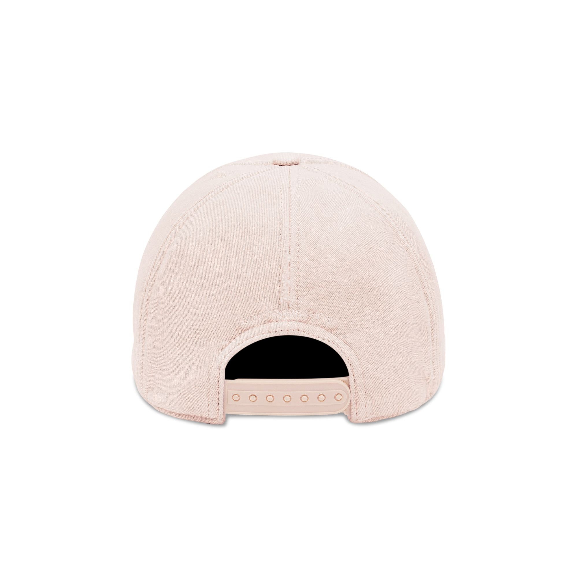 Courrèges AC Embroidered Washed Cap 'Oatmeal' - 2