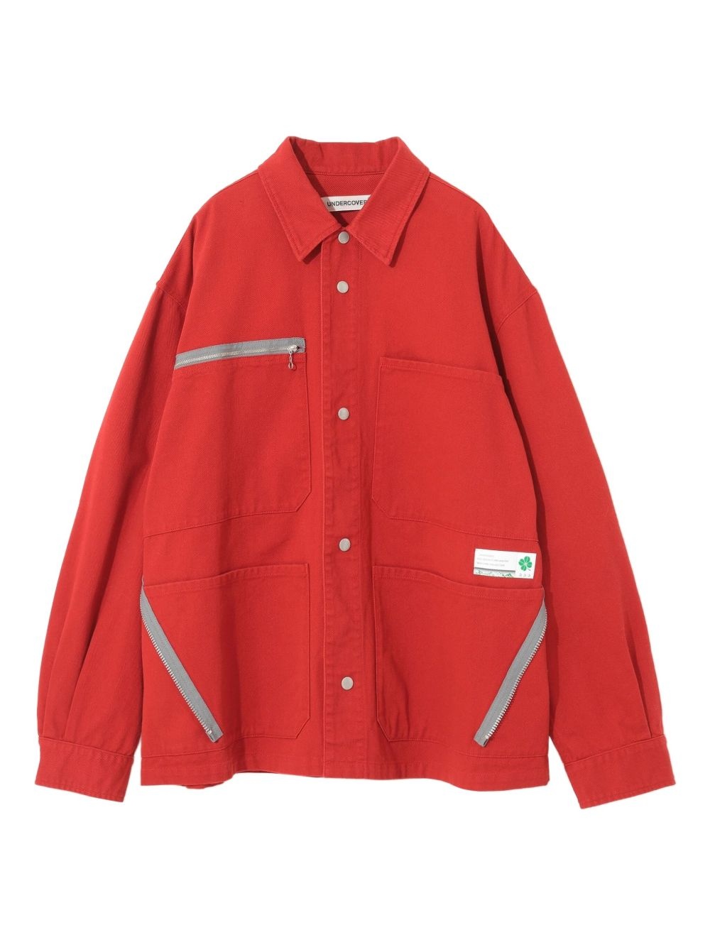 cotton twill jacket - 1