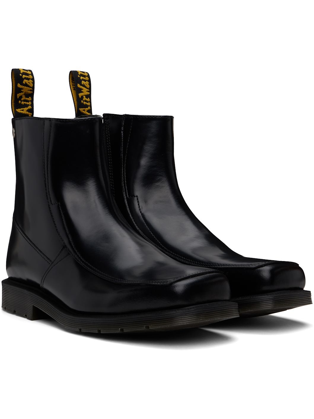 Black Durrow Zip Boots - 4