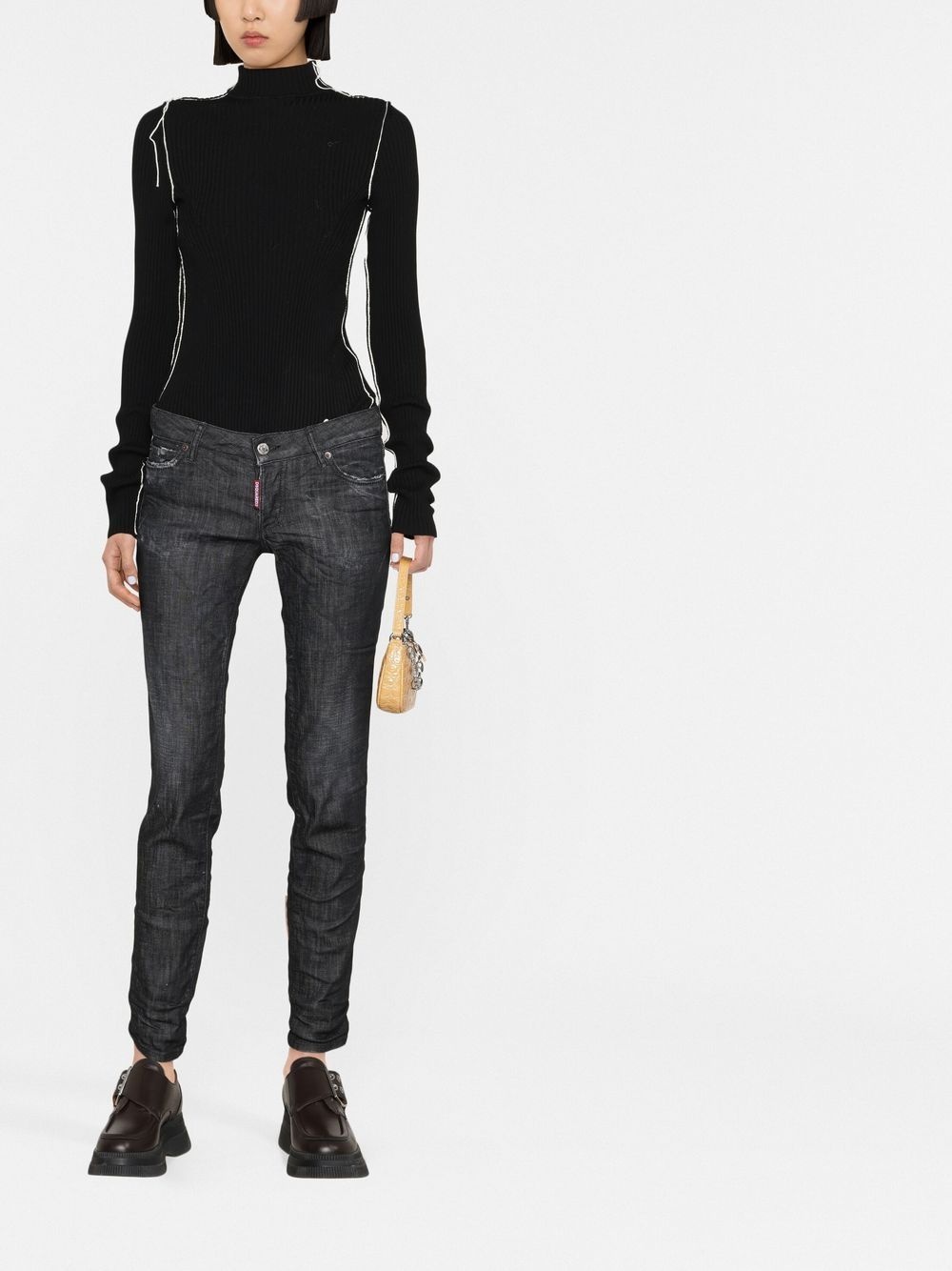 straight-leg jeans - 2