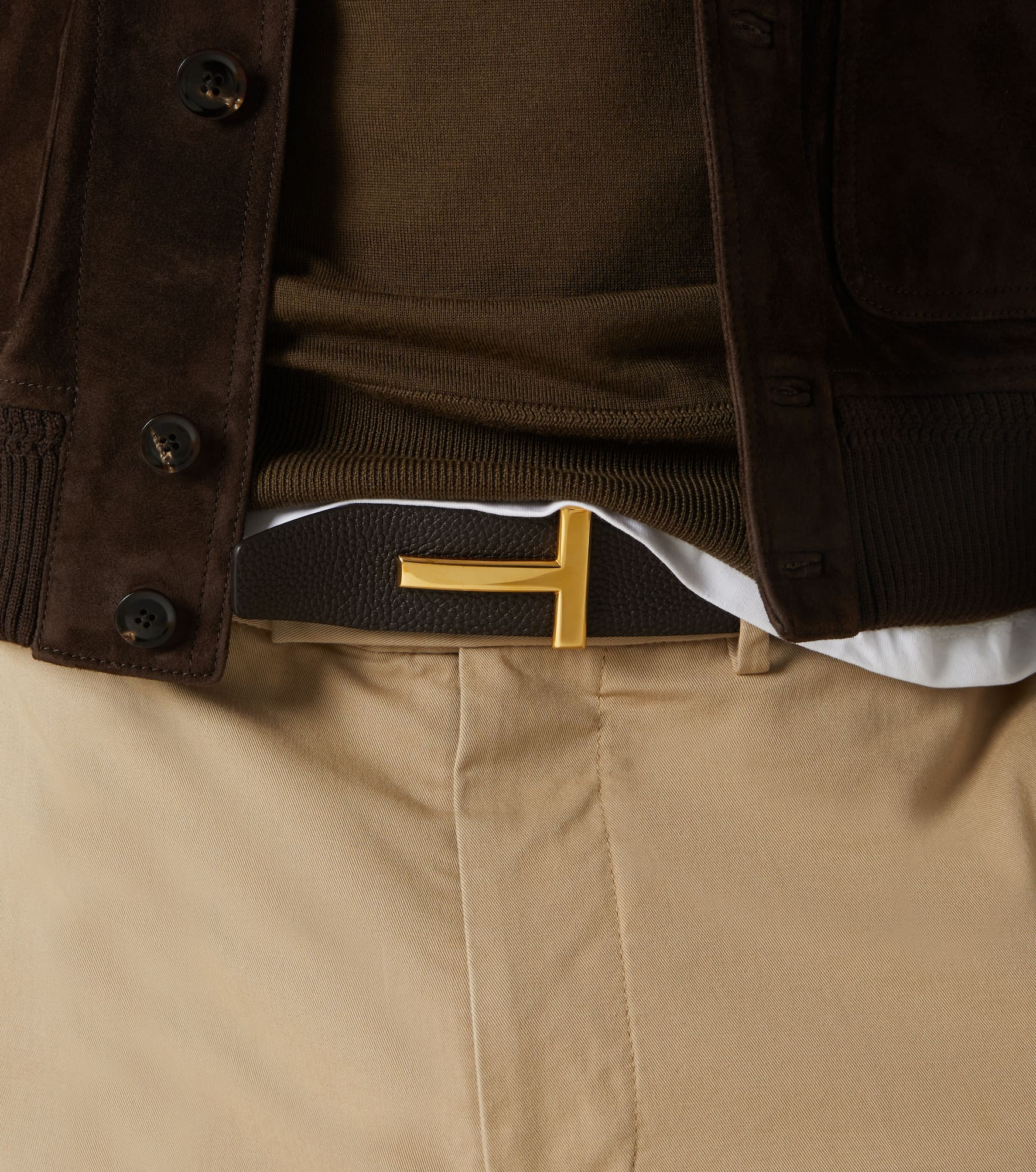 T Icon reversible leather belt - 3