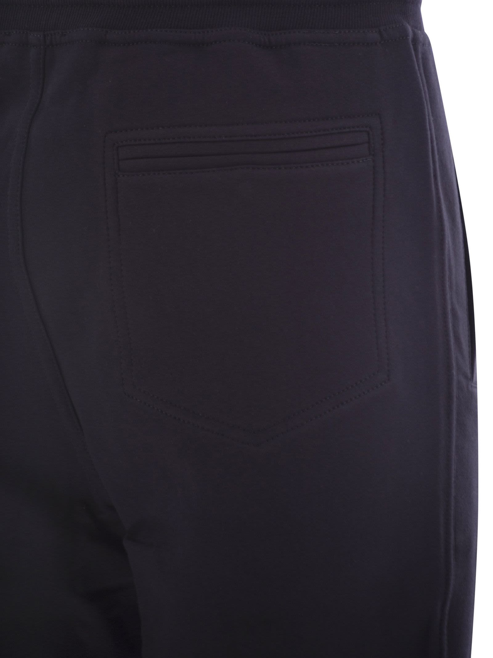 Brunello Cucinelli Men Techno Cotton Fleece Trousers - 4