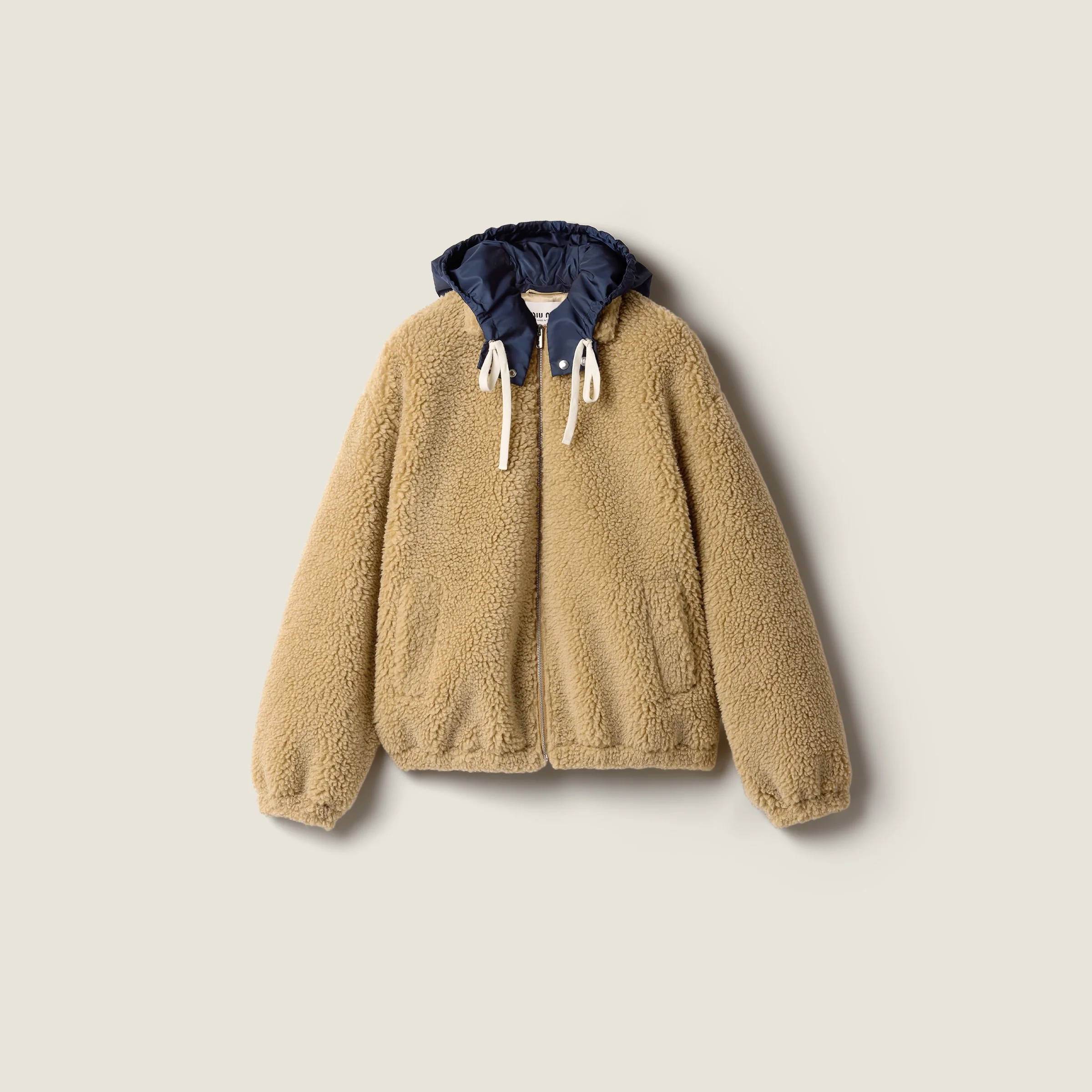 Fleece blouson jacket - 1