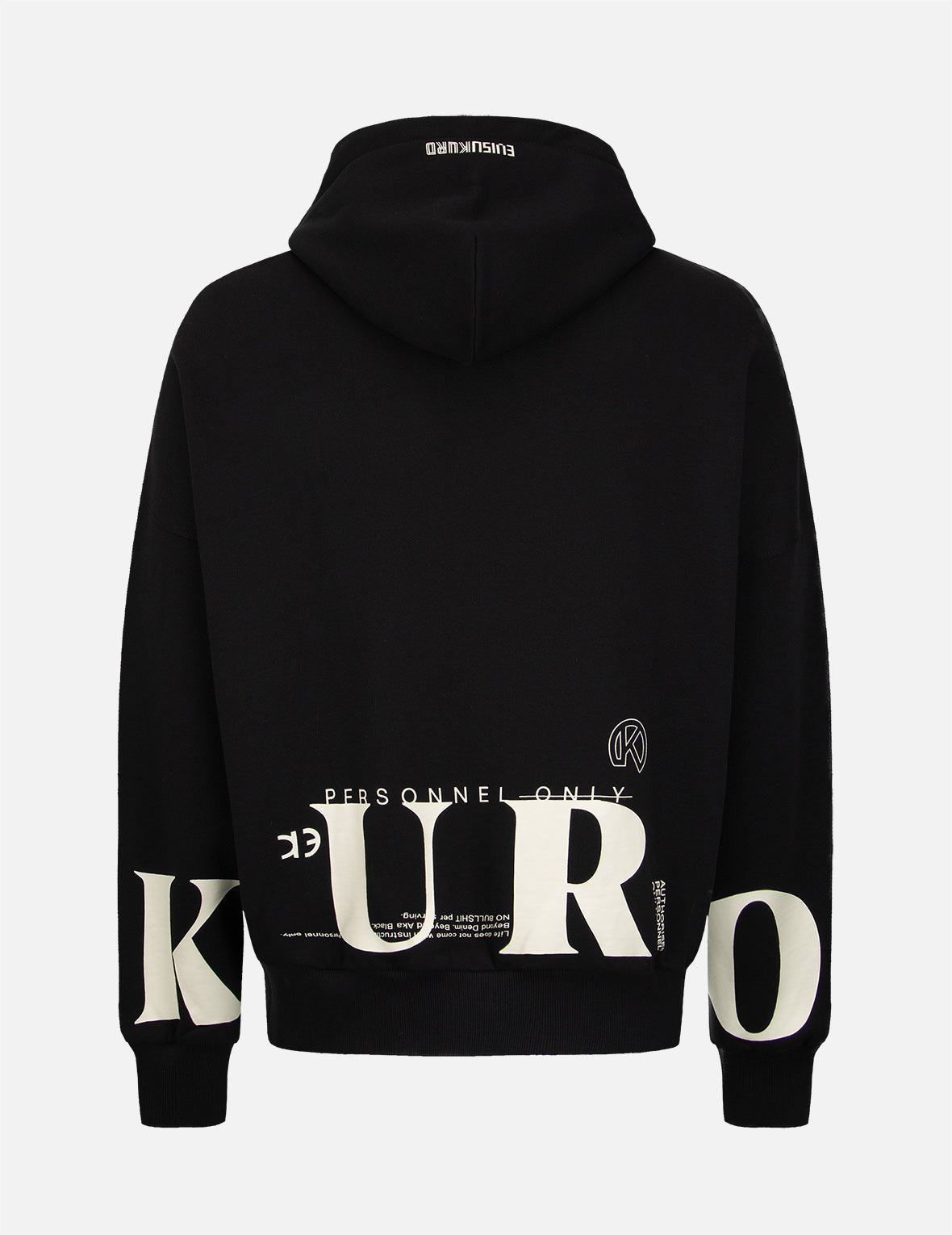 Logo Print Oversized Hoodie - 2