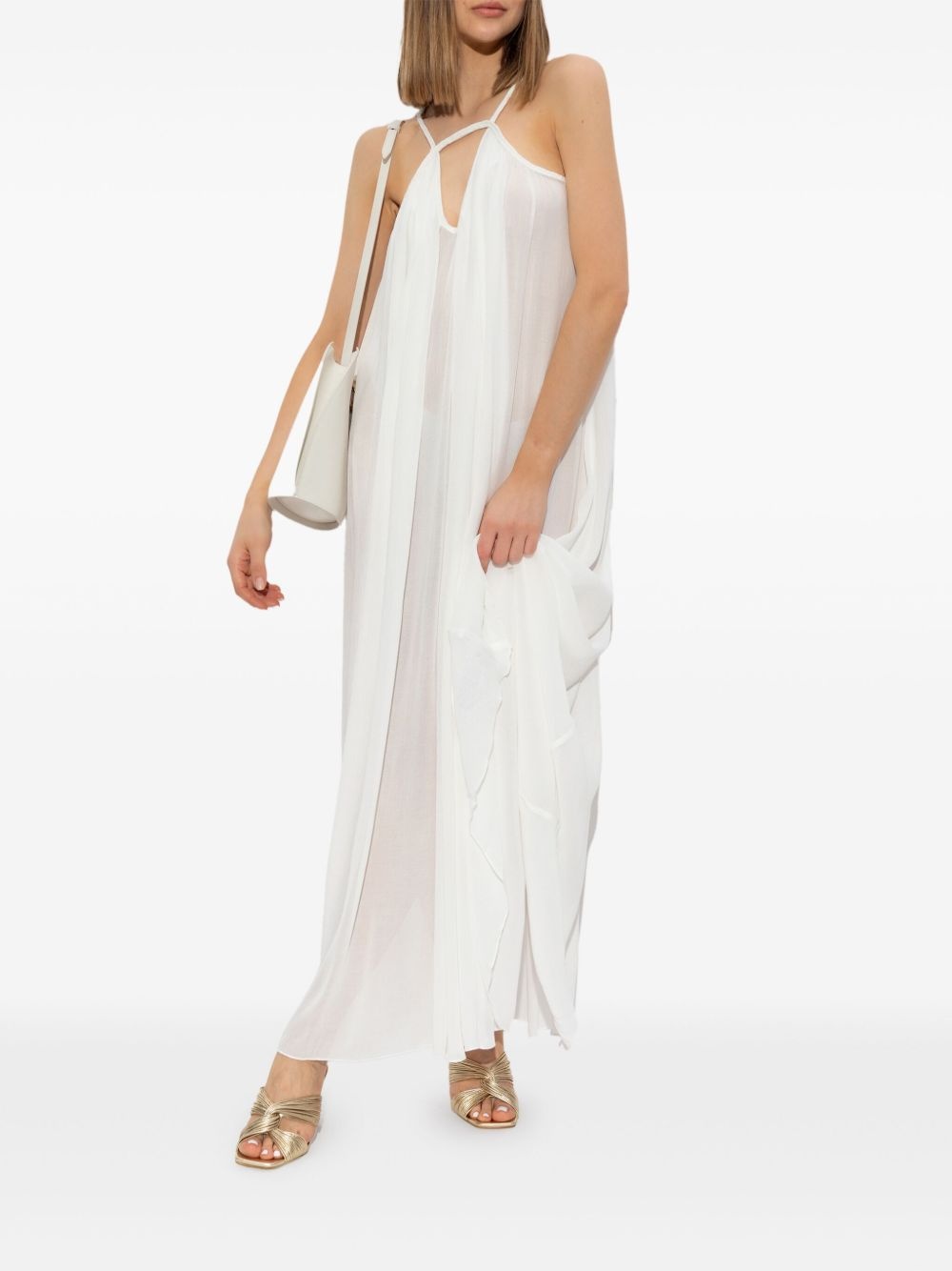 open-back maxi dress - 2