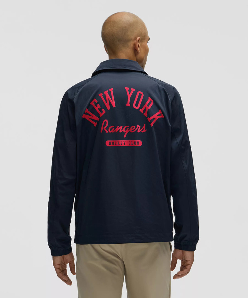 Men's Coaches Jacket *New York Rangers 3