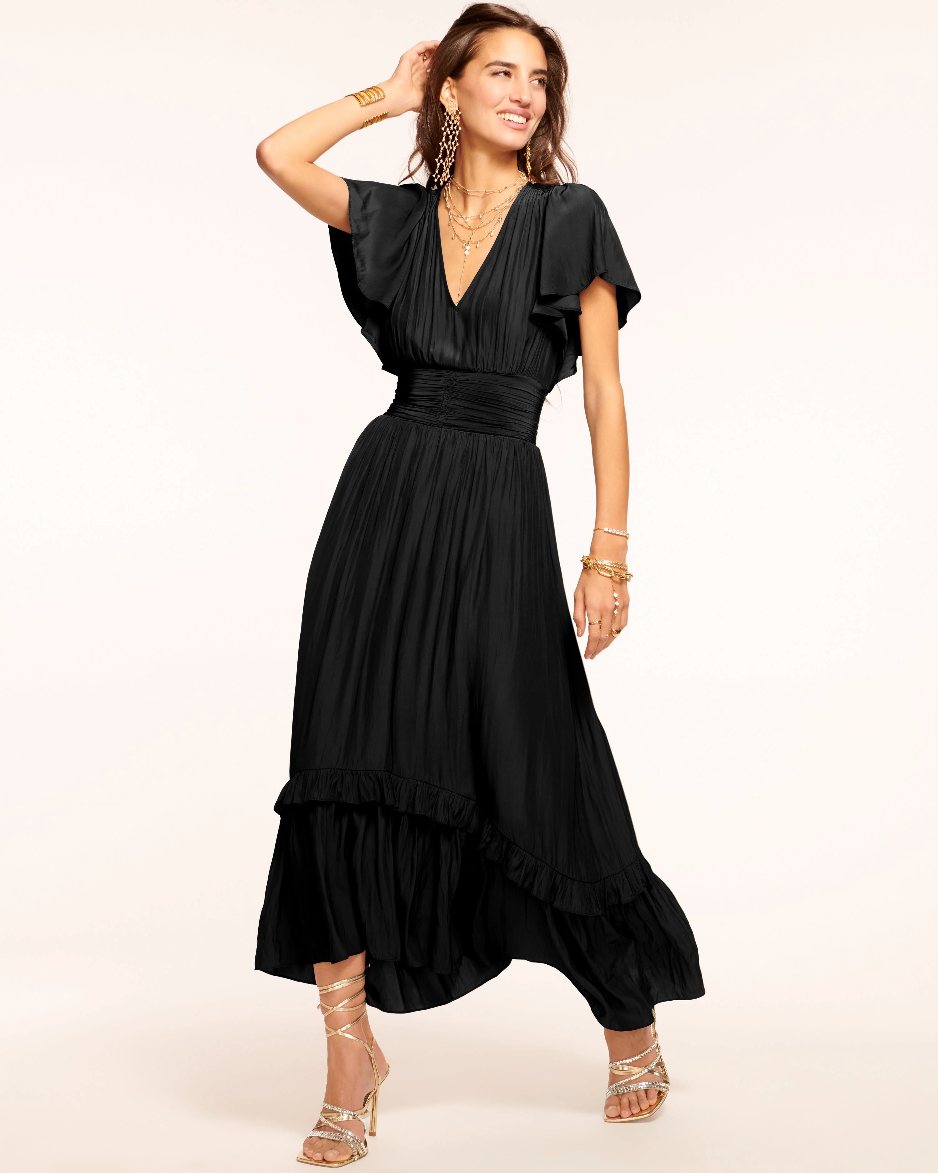 Joanie Short Sleeve Maxi Dress - 1