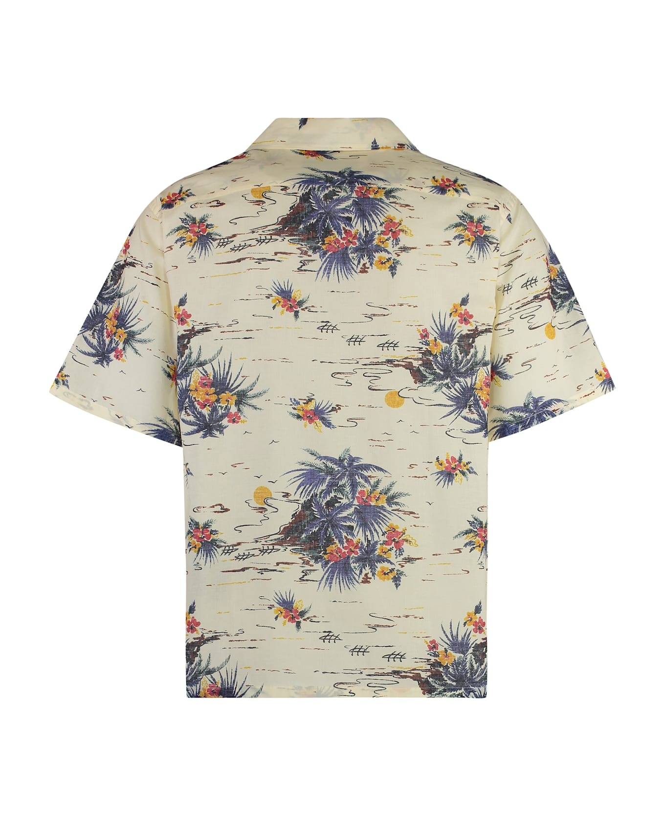 Short Sleeve Cotton Shirt - 2