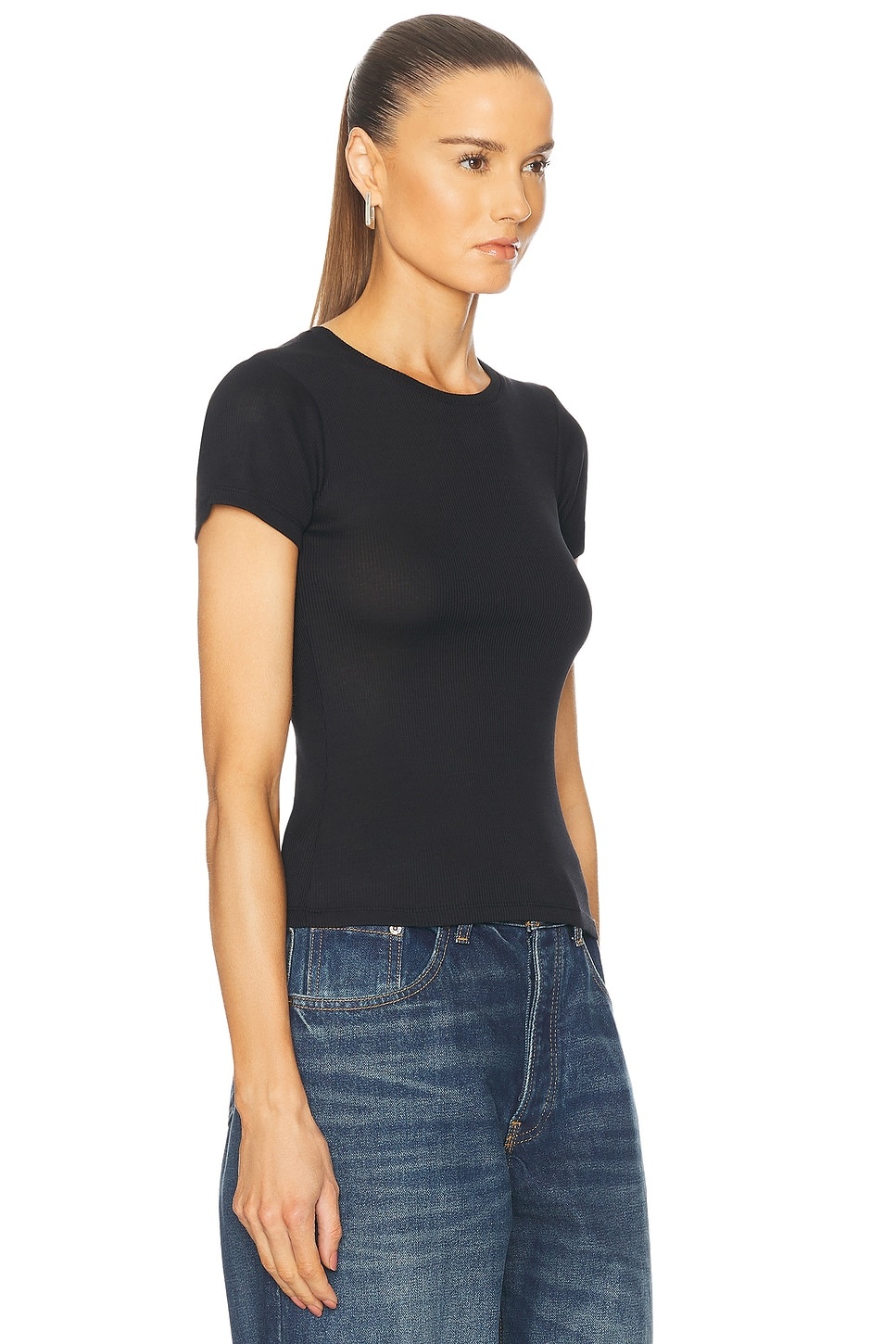 Ribbed Tee - 2
