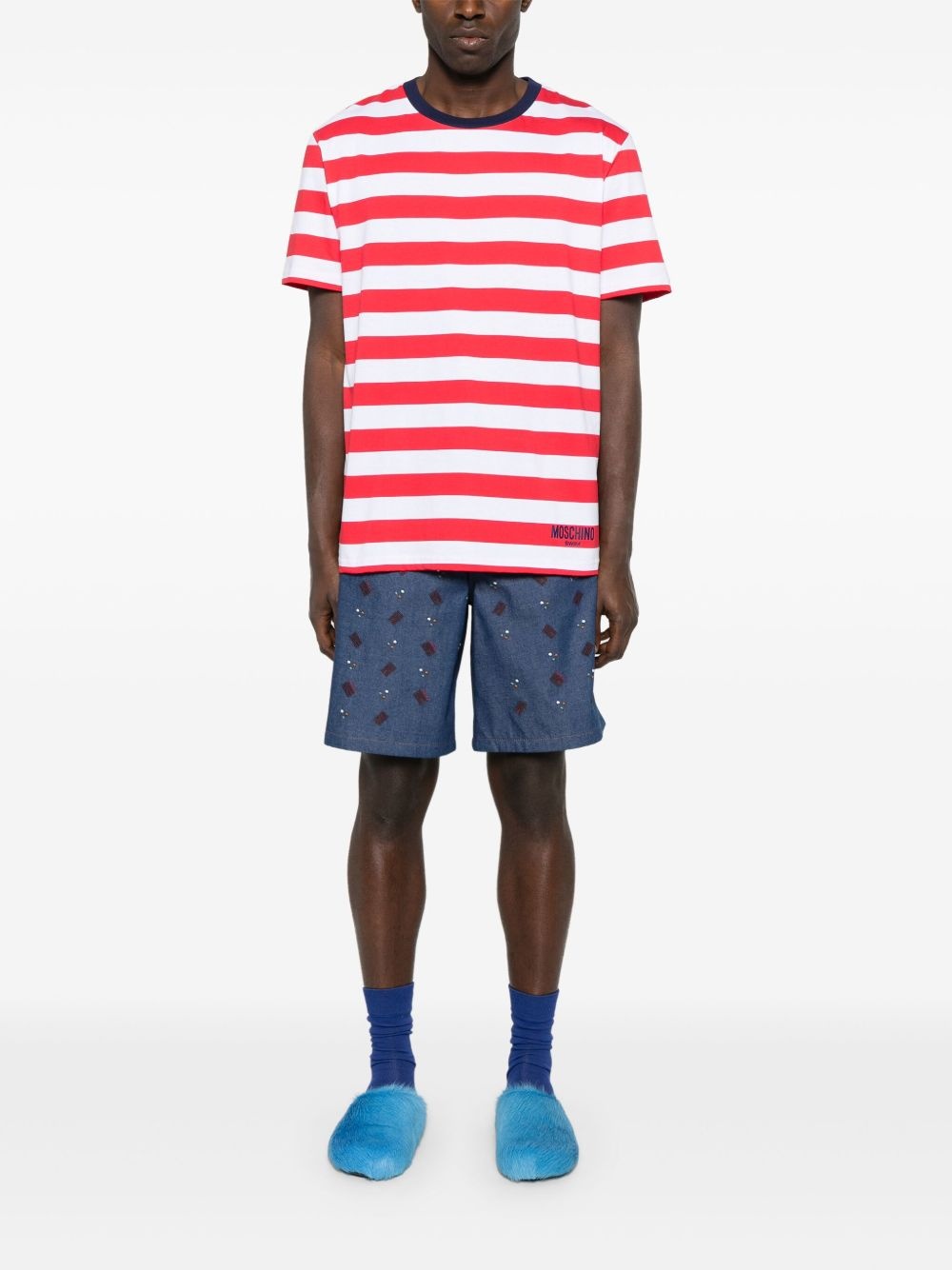 striped T-shirt - 2