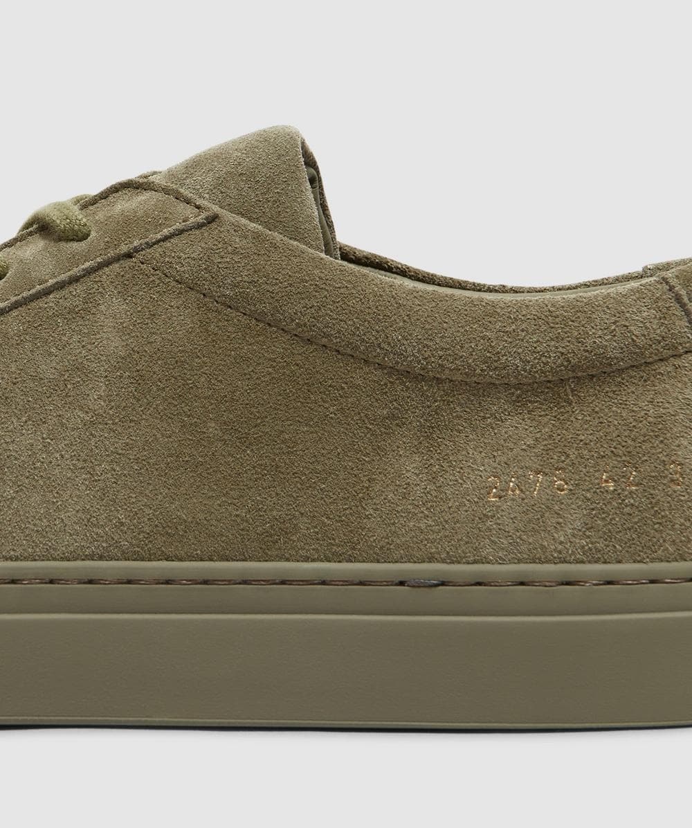 Achilles low suede sneaker - 6