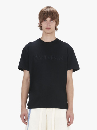 JW Anderson T-SHIRT WITH LOGO EMBROIDERY outlook