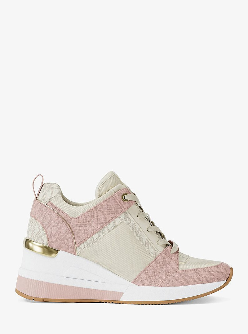 Georgie Signature Logo Wedge Trainer 1