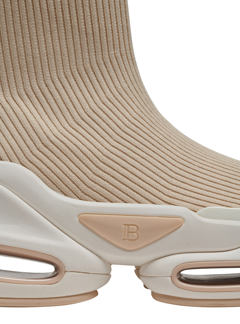 B-Bold knit high-top trainers 7