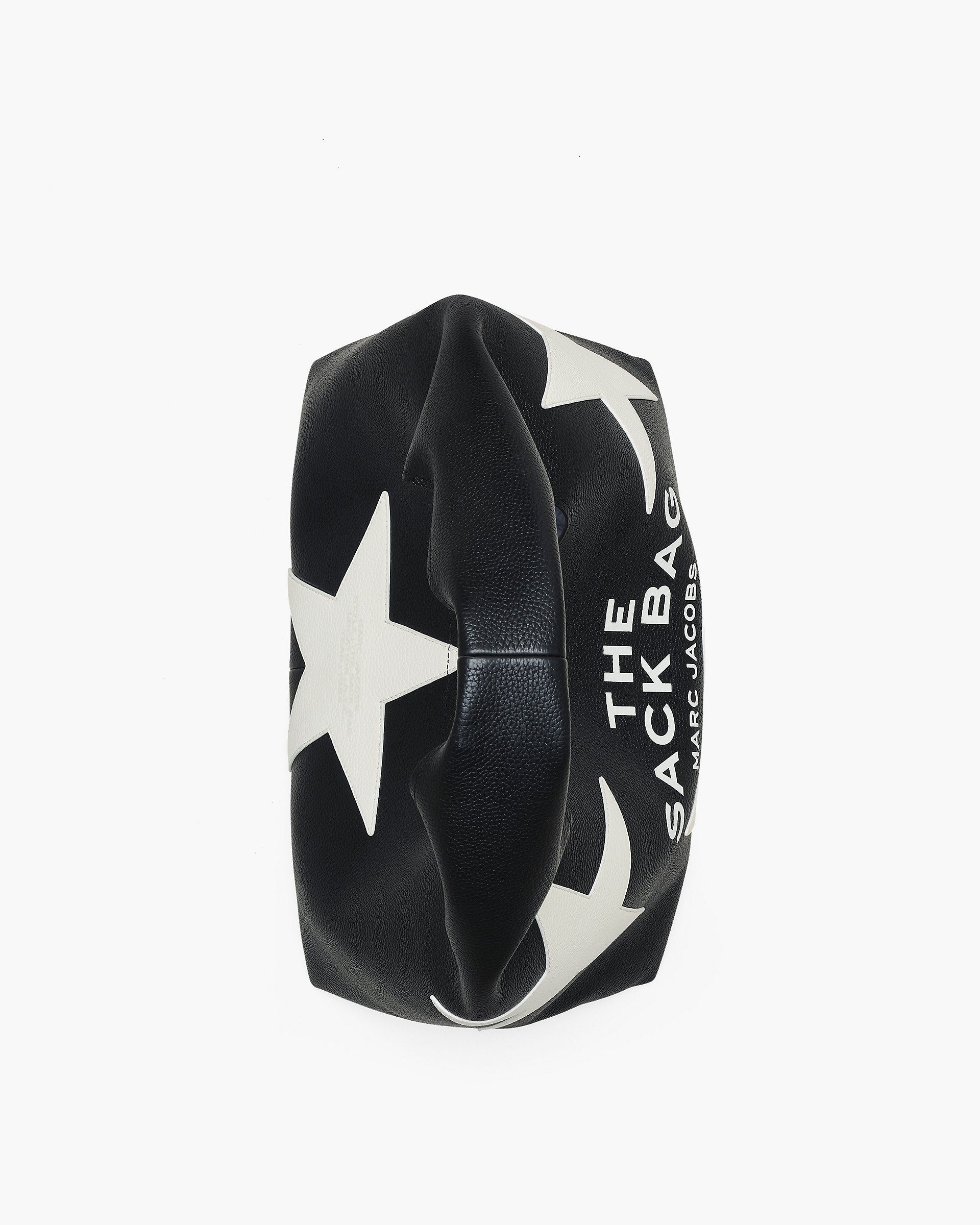 THE STAR PATCHWORK LEATHER SACK BAG - 7
