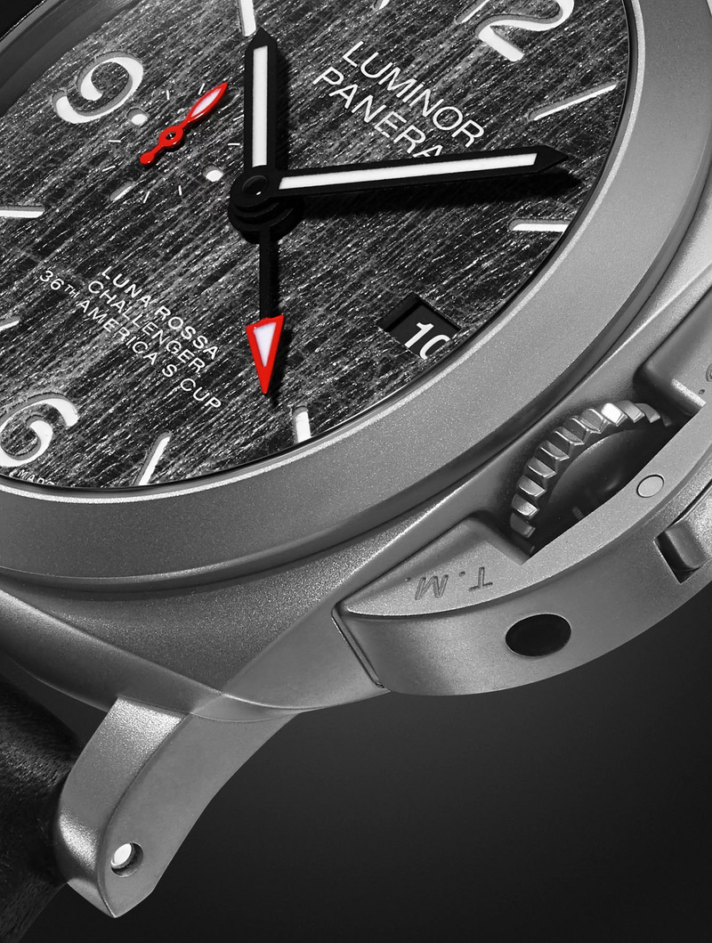 Luminor Luna Rossa GMT Automatic Titanium Watch, Ref. PAM01036 3
