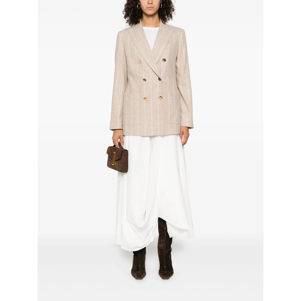Max Mara Neutrals Jackets - Blazers Women - 2