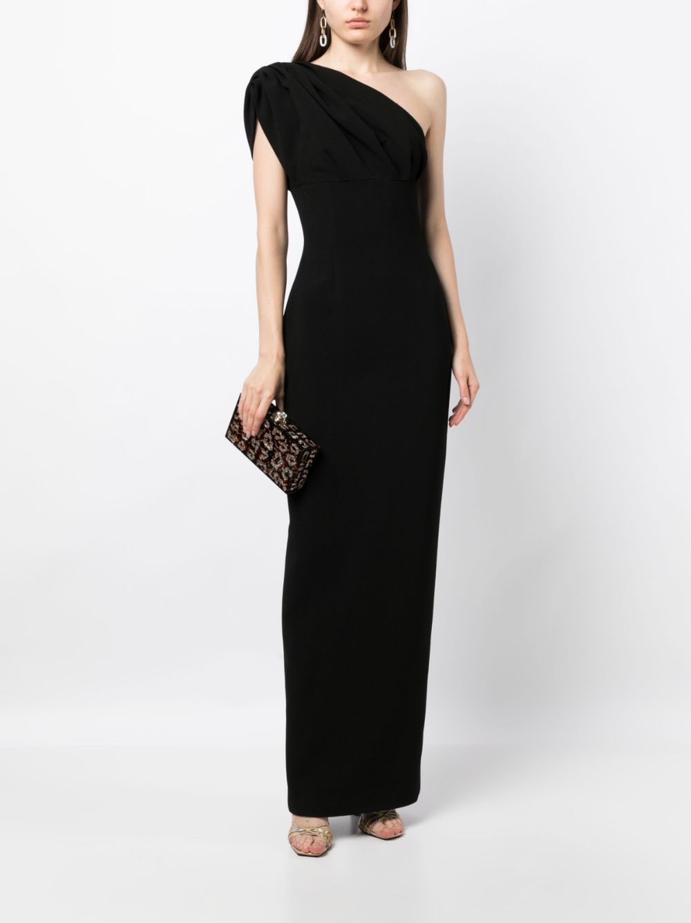 Winnie one-shoulder gown dress - 2
