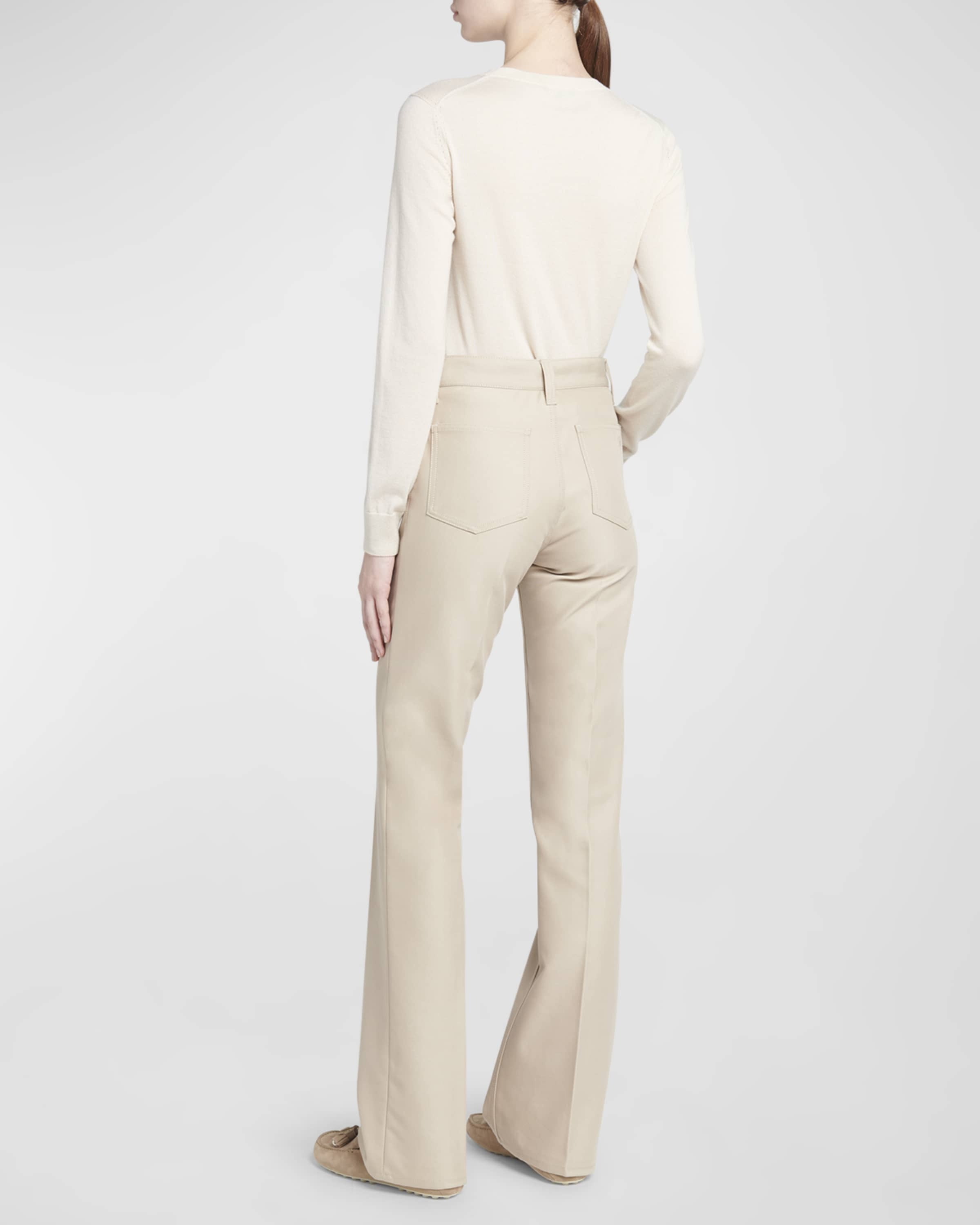 Thayer Luxury Cotton Straight-Leg Pants - 3