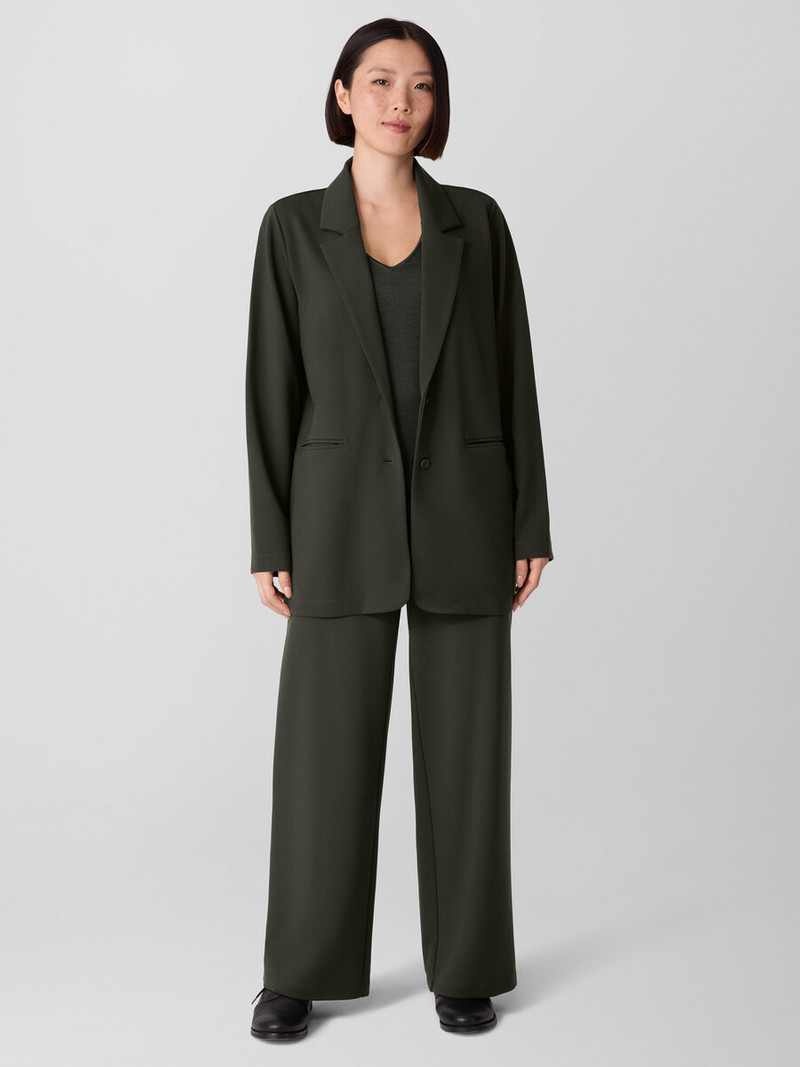 Washable Flex Ponte Long Blazer 7