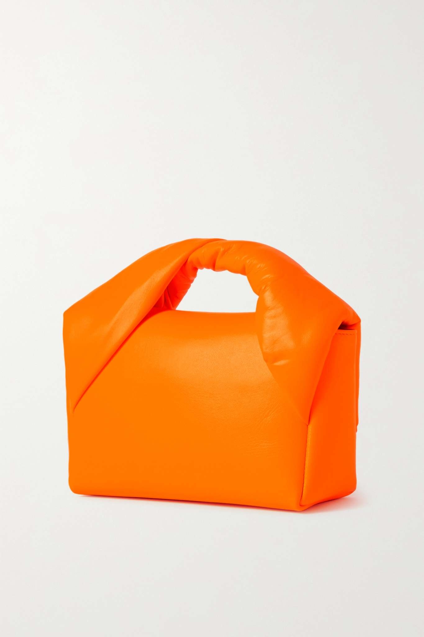 Mini Twister neon leather shoulder bag - 3