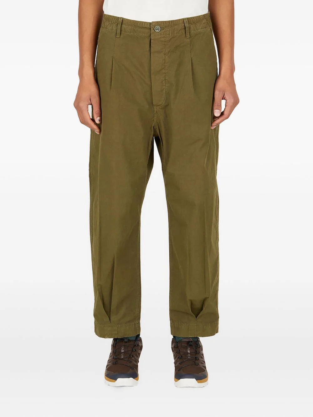 pleated trousers - 1