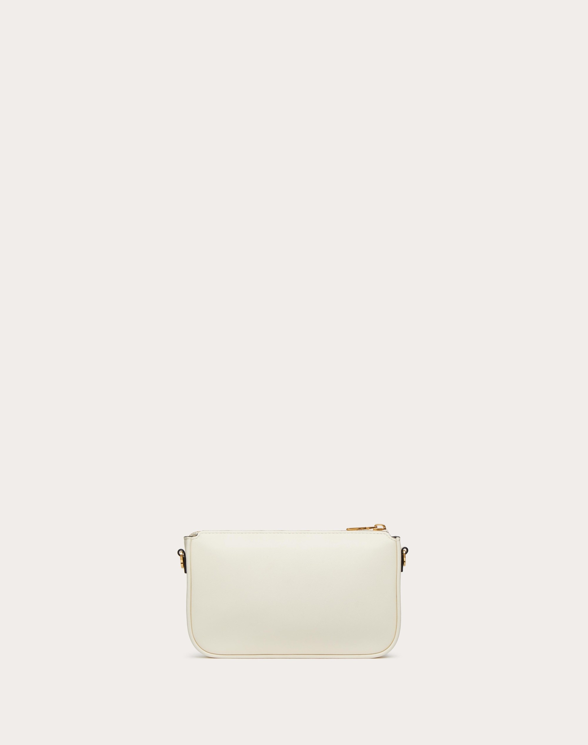 MINI VLOGO SIGNATURE CALFSKIN CROSSBODY BAG - 3