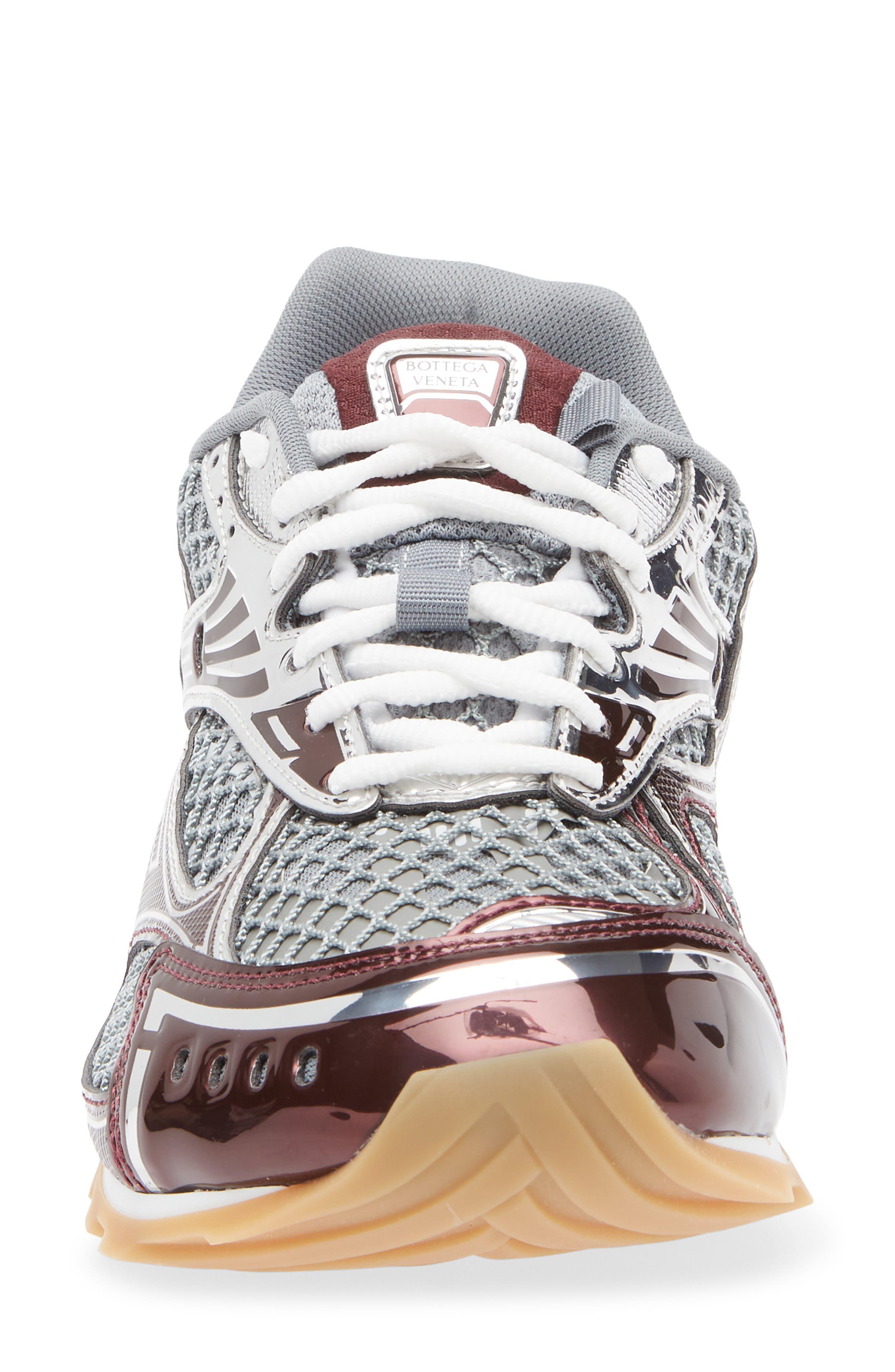 Bottega Veneta Orbit Low Top Sneaker in Merlot-Vapor at Nordstrom - 4