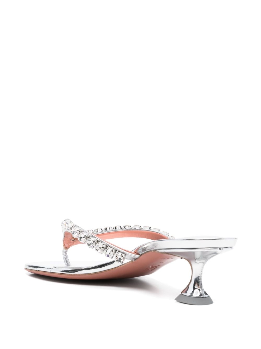 45mm crystal-embellished mules - 3