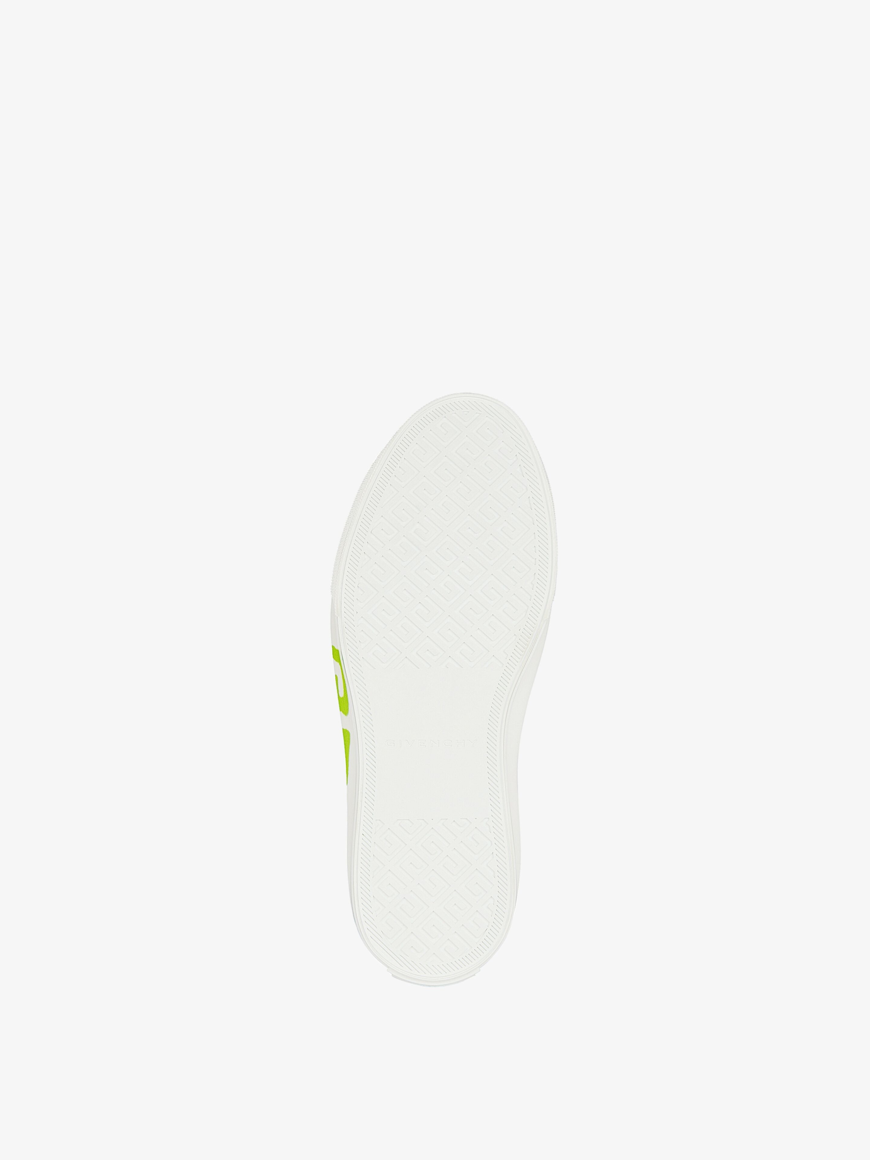 SNEAKERS CITY SPORT IN LEATHER WITH TAG EFFECT 4G PRINT - 5