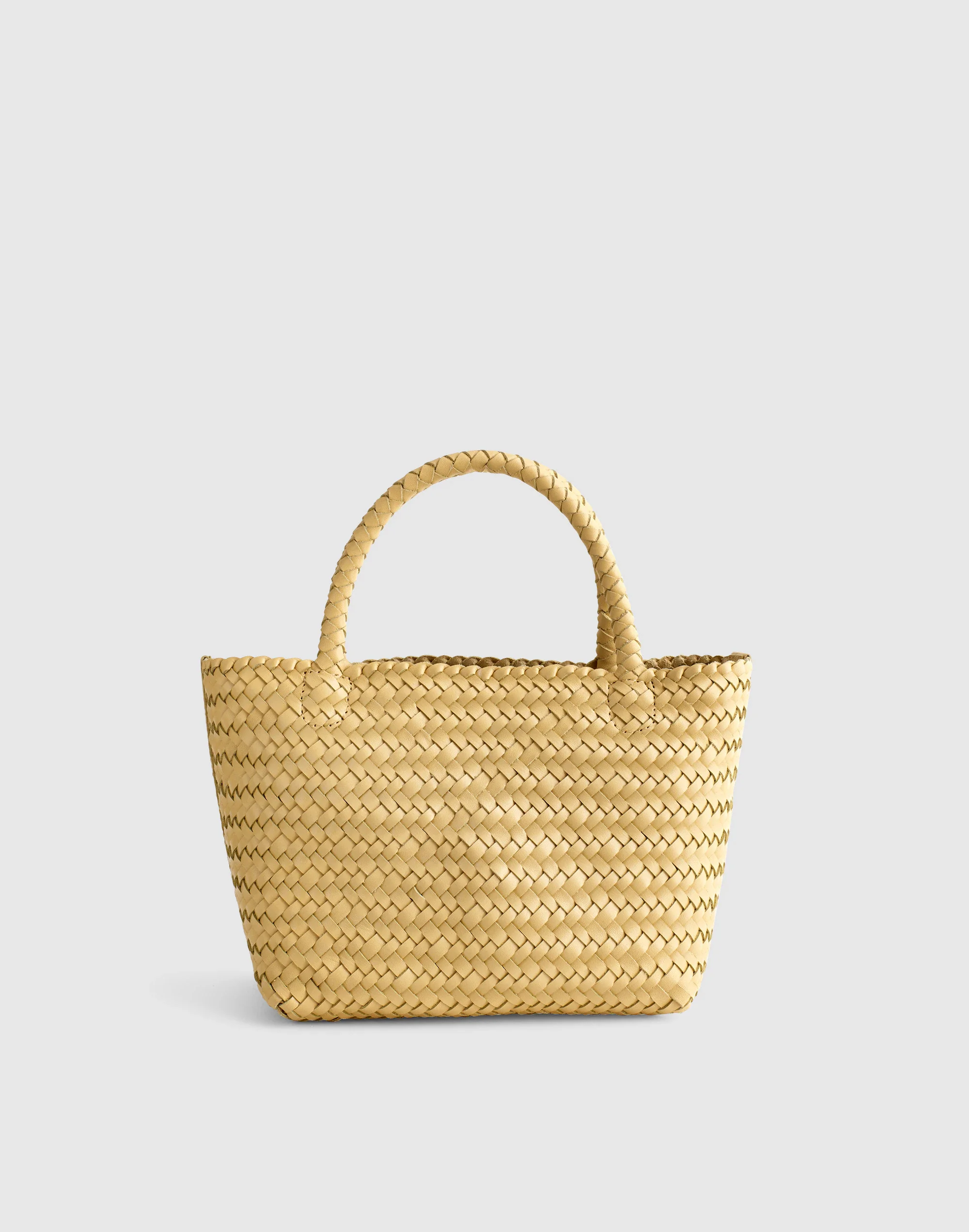 The Signature Woven Mini Tote - 1