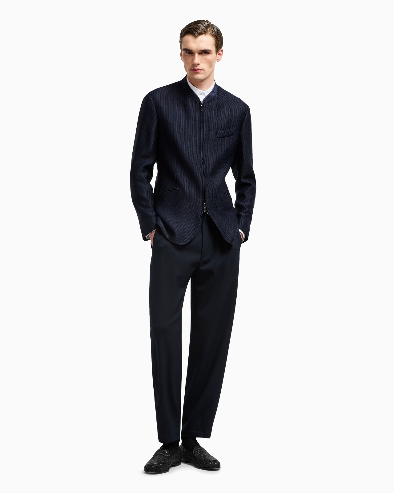 Giorgio Armani ネイビー ジャケット undefined