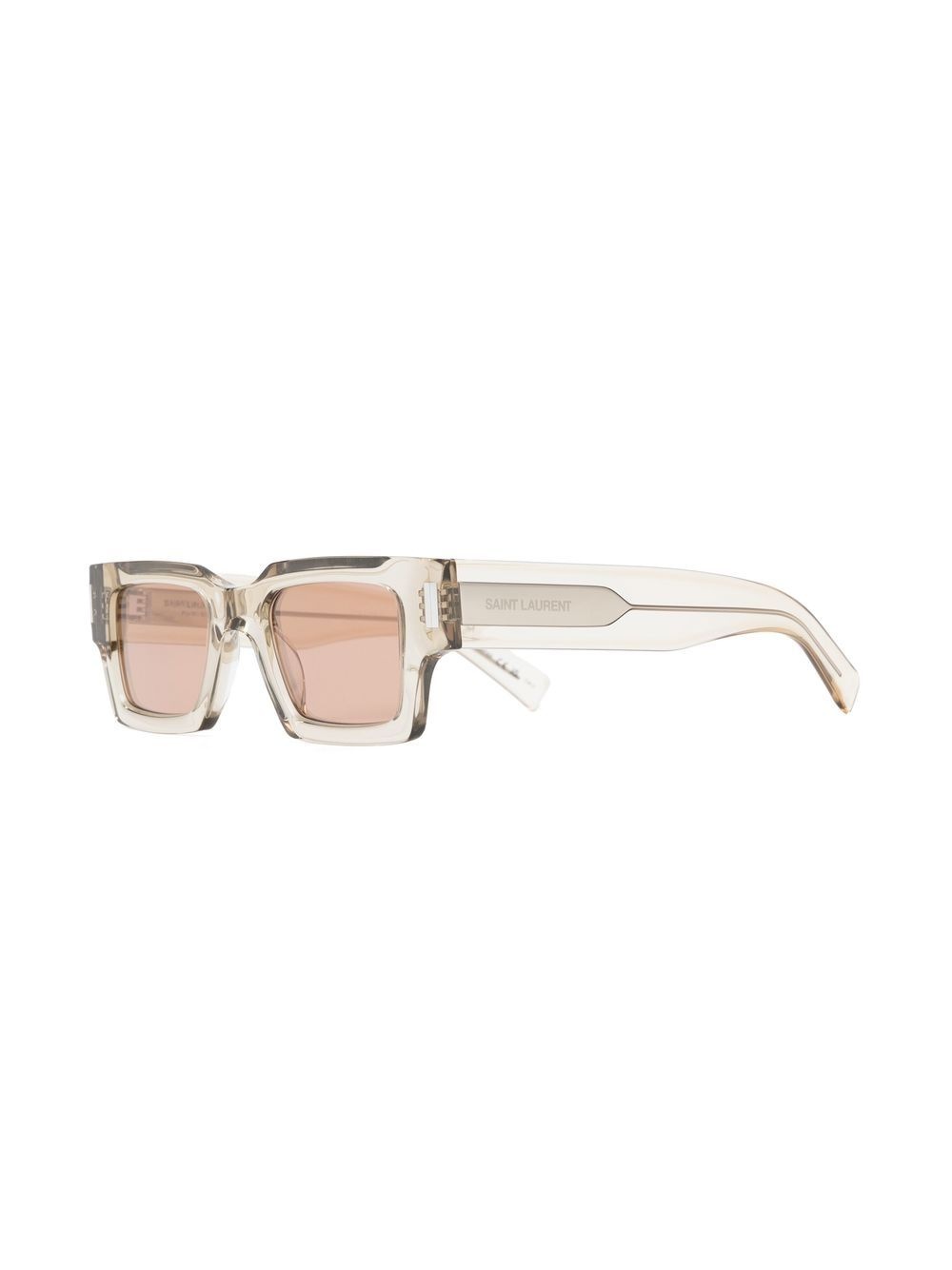 square-frame tinted sunglasses - 2