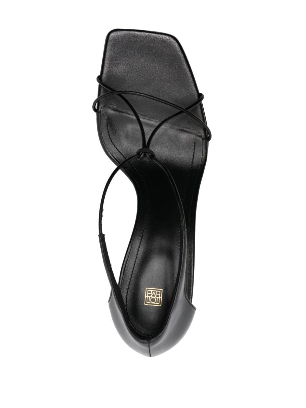 Knot 55mm leather sandals - 4