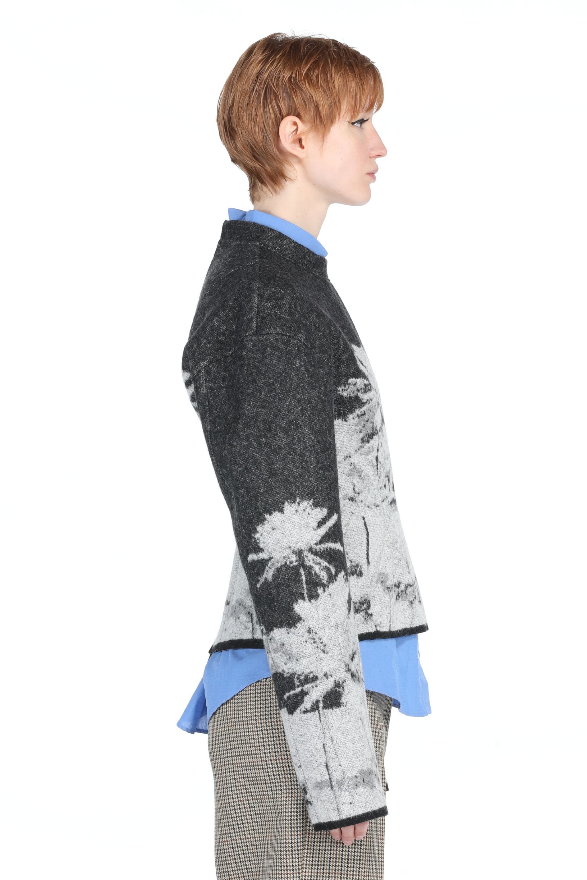 PALM TREE-JACQUARD SWEATER - 3