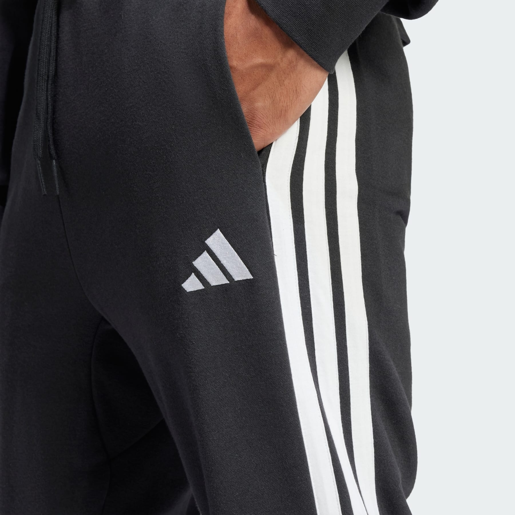 Essential 3-Stripes French Terry Pants - 6