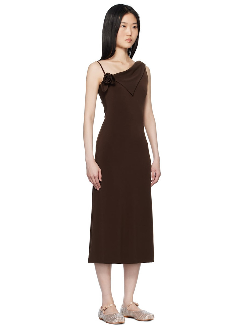 Brown Otter Maxi Dress 2