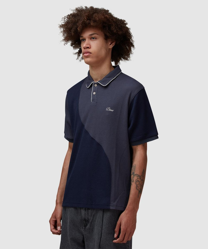 Dime Waffle polo t-shirt outlook