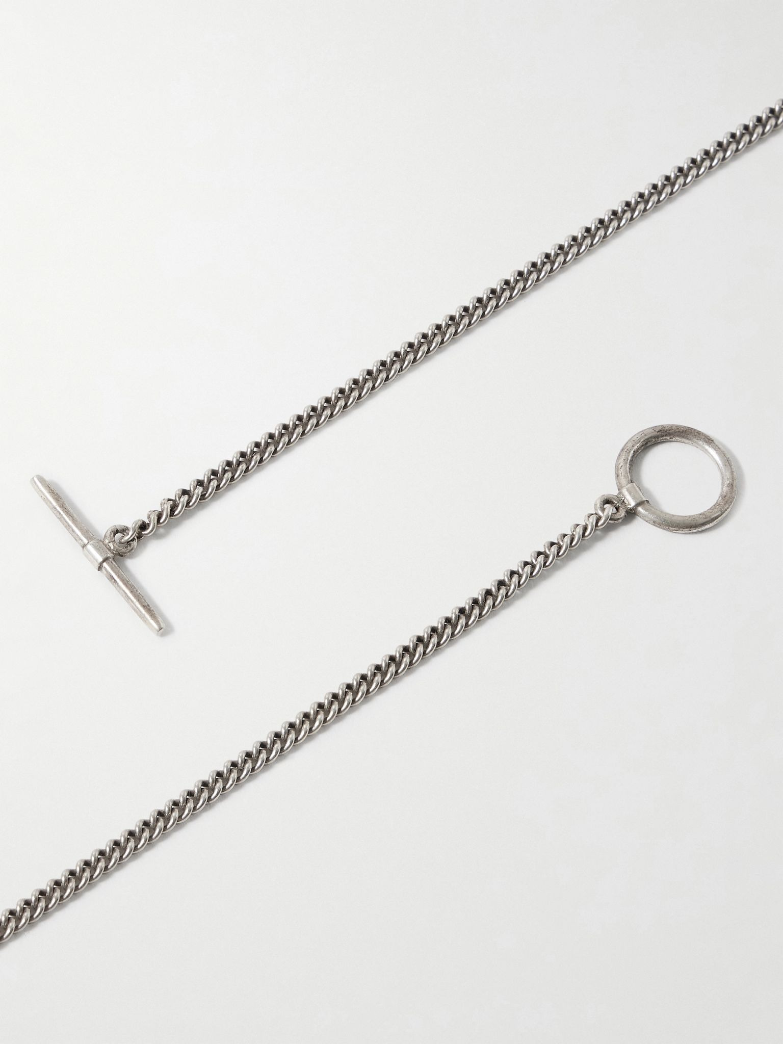 Silver Pendant Necklace Silver - 3