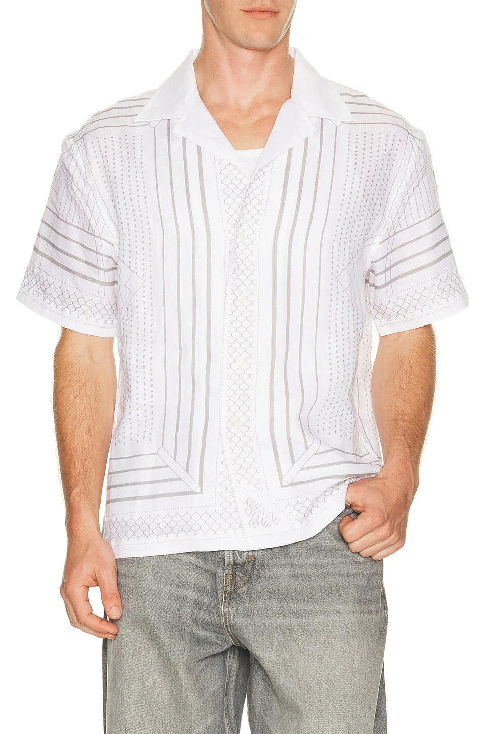 Linen Arena Standard Camp Shirt - 1