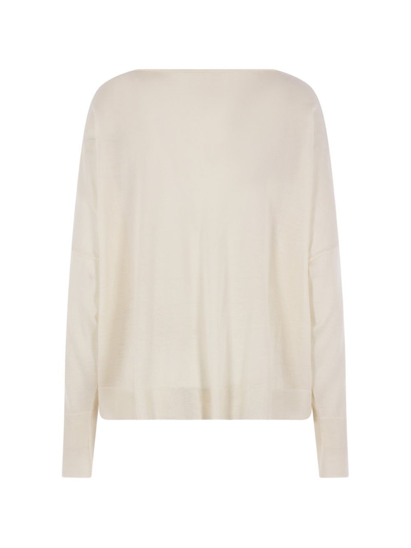 DUŠAN boat-neck sweater outlook