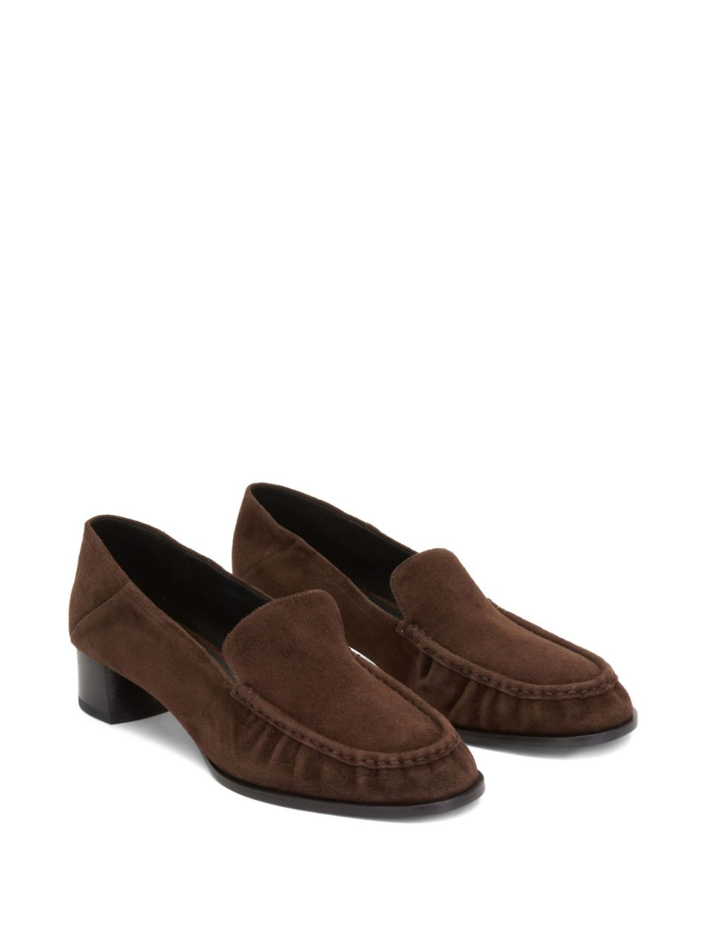 35mm suede loafers - 2