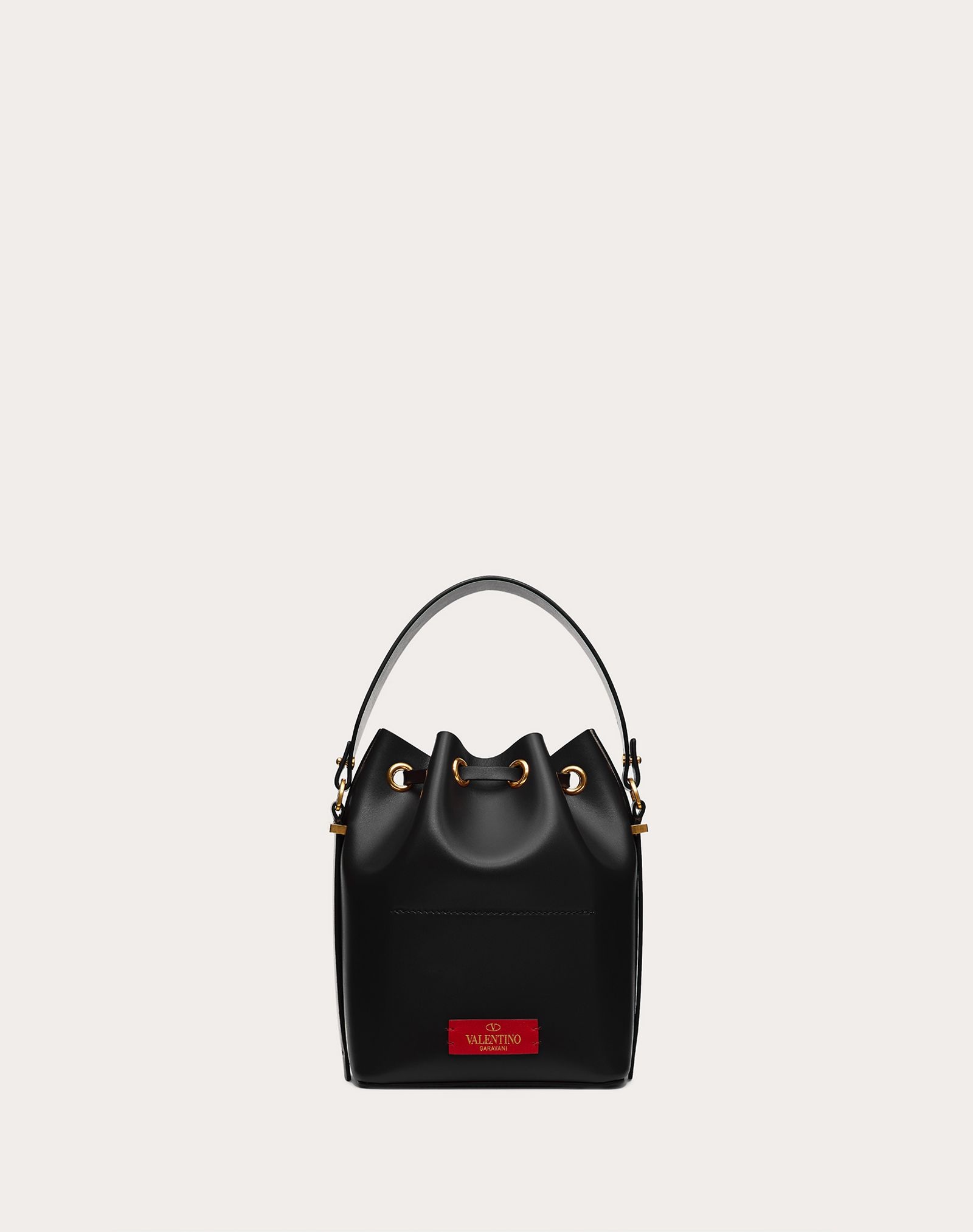 VLogo Walk Calfskin Bucket Bag - 3